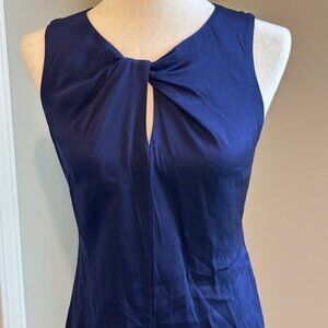 Brand new Banana Republic Silk Purple Tank, Size 0